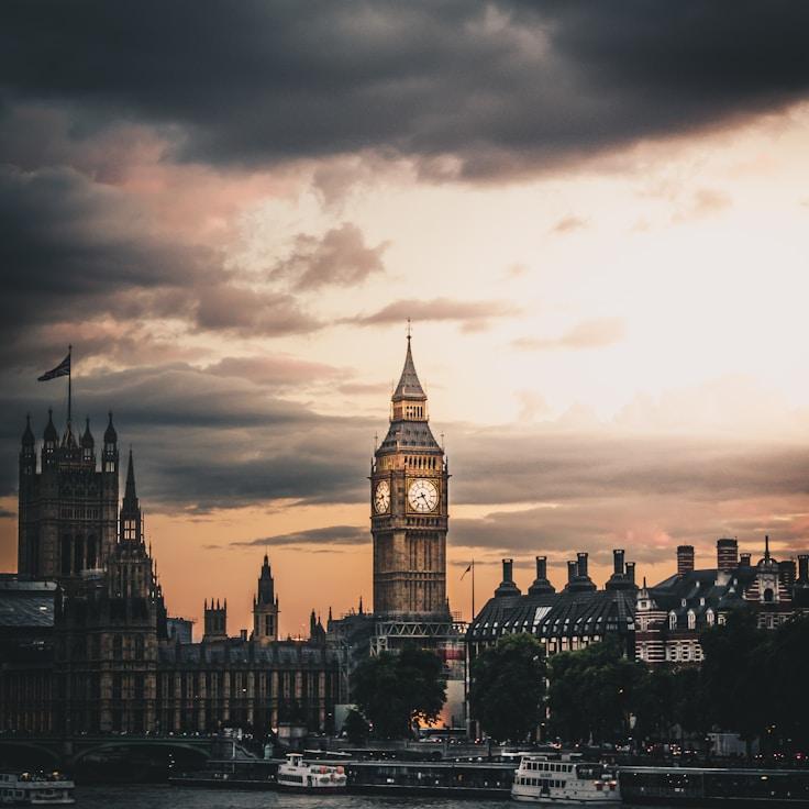 City skyline in Mountain View, United States